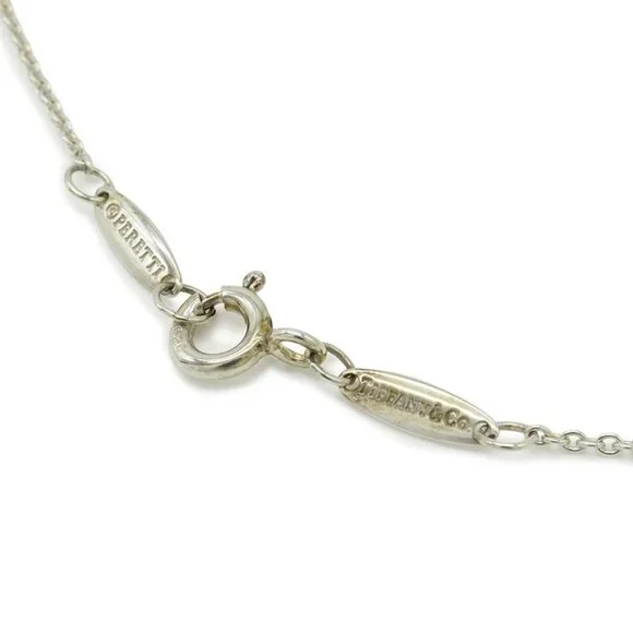 Tiffany & Co Elsa Peretti Diamond By The Yard Open Heart Bracelet